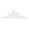 Ekena Millwork Richland Architectural Grade PVC Gable Bracket, 60"W x 17 1/2"H x 4"D x 6"F, 7/12 Pitch GBP060X18X0406RIC00 - alternate 4